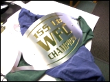 Championship buckle by Specialty Welding, Inc.