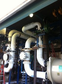 Chiller piping by Specialty Welding, Inc.