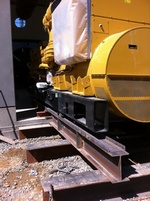 Emergency generator installation by Specialty Welding, Inc.