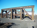 Heavy equipment support frame by Specialty Welding, Inc.